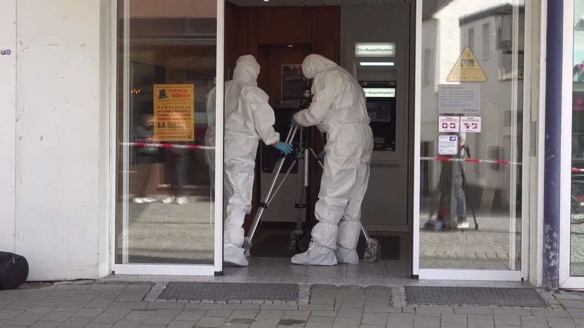 Bank-Großeinsatz in Sinzig: Täter hatte Schusswaffe dabei