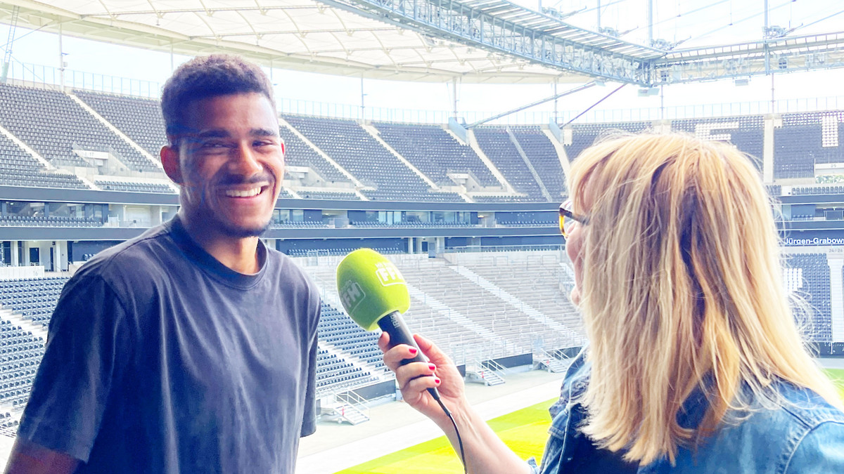 SGE-Star Ansgar Knauff im FFH-Sport-Talk über die Saison und viel mehr