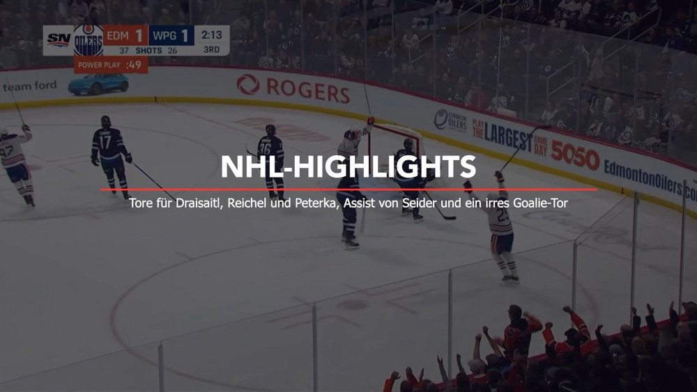 Deutsches Trio um Draisaitl treffsicher - Assist für Seider und ein ...