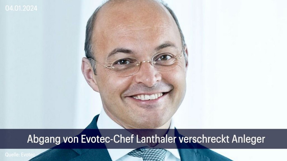 Aktie im Fokus: Abgang von Evotec-Chef Lanthaler verschreckt Anleger