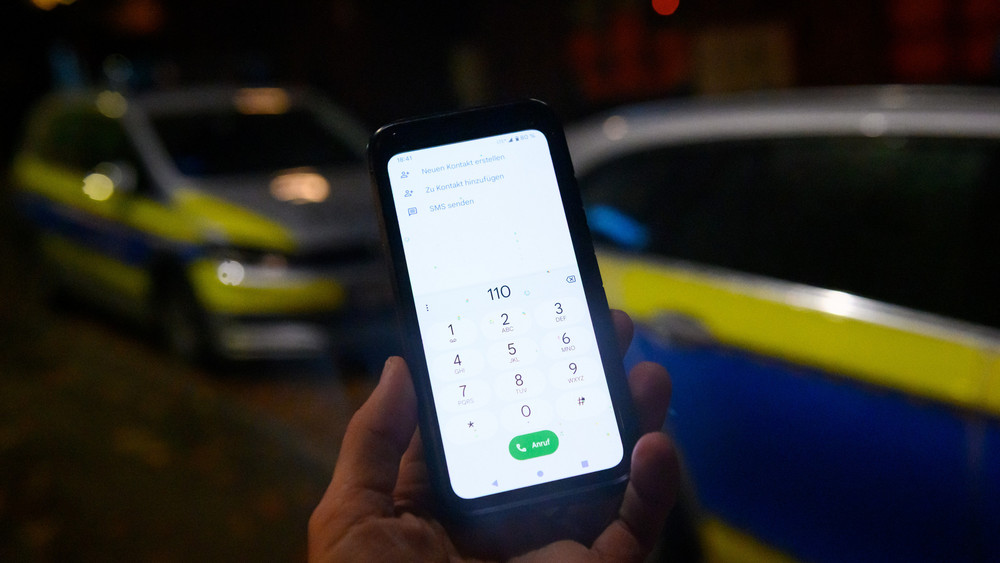 Automatisch ausgelöster Notruf Polizei auf Unfallsuche in Hünfelden
