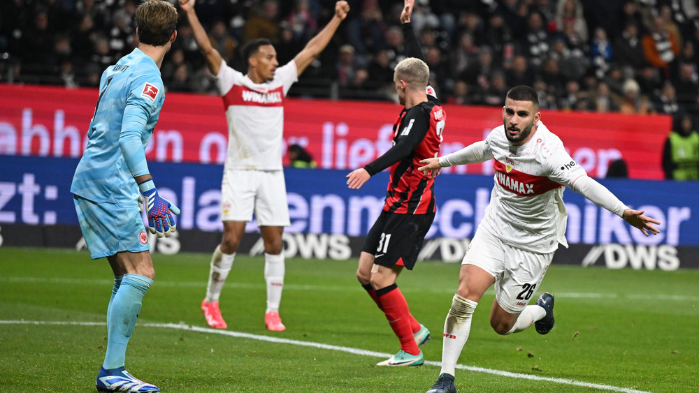 Eintracht Frankfurt verliert Topspiel gegen VfB Stuttgart mit 12 Eintracht Frankfurt verliert Topspiel gegen VfB Stuttgart mit 12
