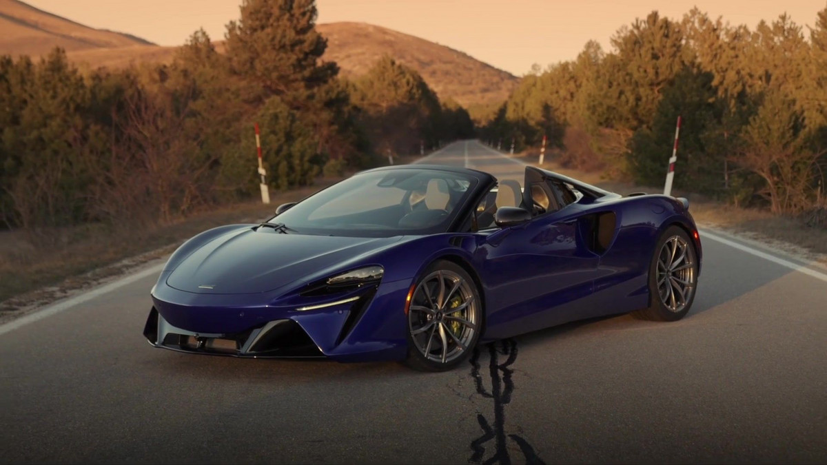 Der neue McLaren Artura Spider - ein Supersportwagen der nächsten ...