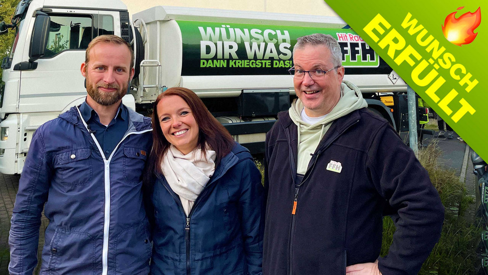 Wünsch dir was 4000 Liter Heizöl für Martin aus Gelnhausen