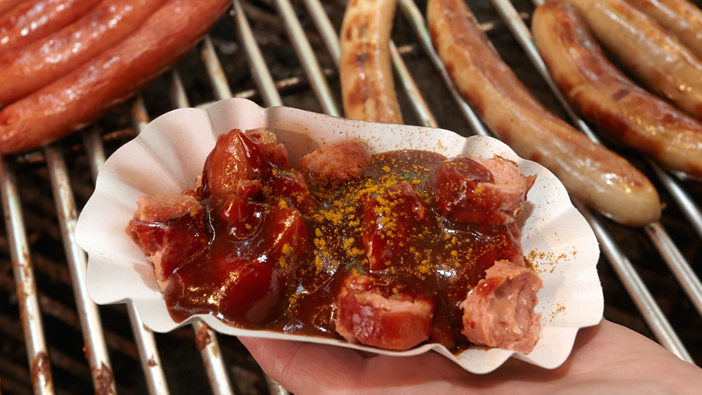 Rezept: Currywurst-Sauce mit Cola und Apfelmus