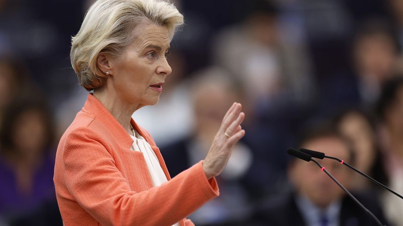 Von der Leyen gibt keinen Hinweis auf Kandidatur für zweite Amtszeit