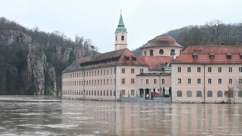 Bayern Hochwasser bedroht älteste Klosterbrauerei der Welt
