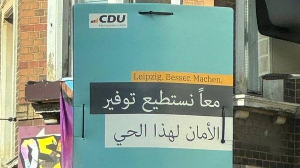 CDU ärgert sich: Hunderte arabische Wahlplakate zerstört